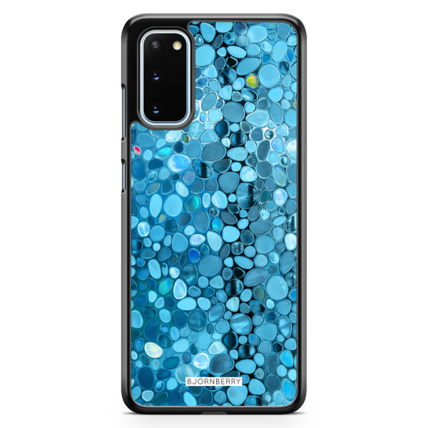 Bjornberry Skal Samsung Galaxy S20 - Stained Glass Blå