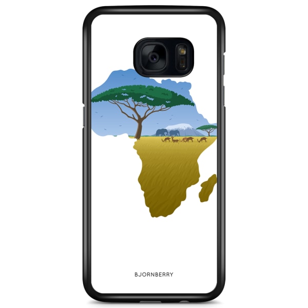 Bjornberry Skal Samsung Galaxy S7 - Afrika Vit