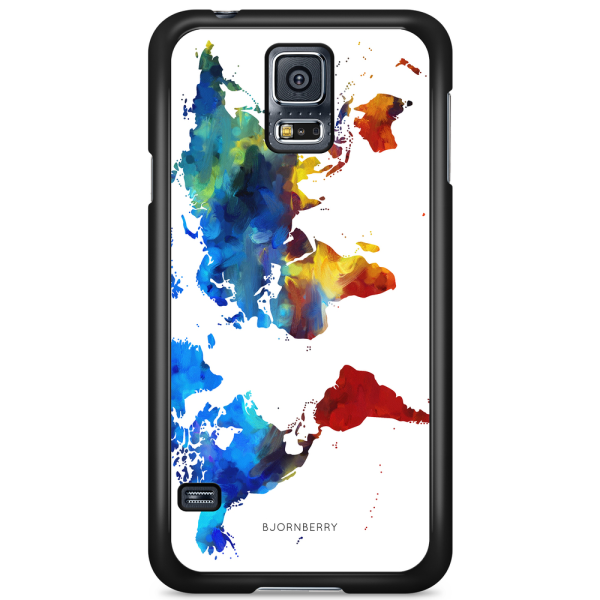 Bjornberry Skal Samsung Galaxy S5 Mini - Världskarta