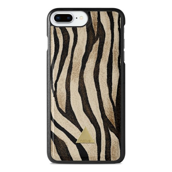 Naive iPhone 8 Plus Skal - Tiger Skin
