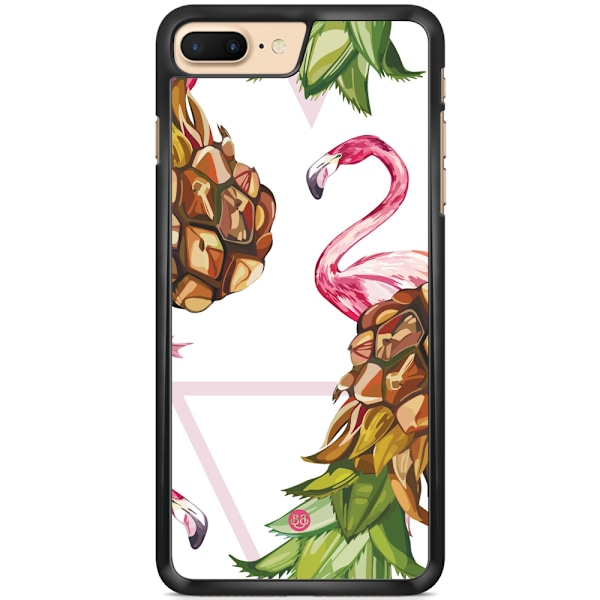Bjornberry Skal iPhone 7 Plus - Ananas & Flamingo