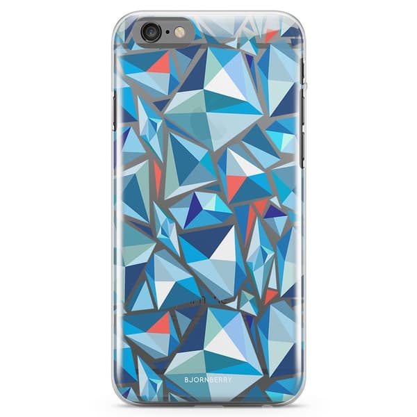 Bjornberry iPhone 6 Plus/6s Plus TPU Skal - Polygoner