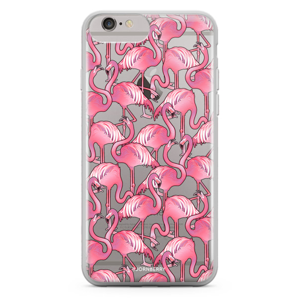 Bjornberry Skal Hybrid iPhone 6/6s Plus - Flamingos