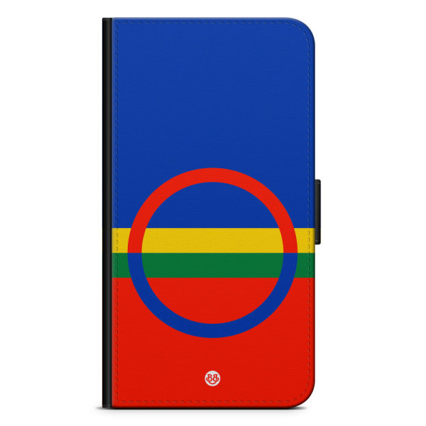 Bjornberry Plånboksfodral Google Pixel 4A - Samiska flaggan