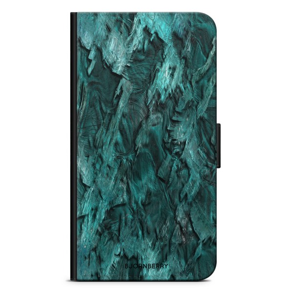 Bjornberry Plånboksfodral iPhone XS MAX - Grön Kristall