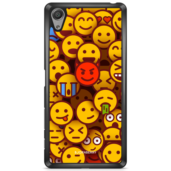 Bjornberry Skal Sony Xperia X - Emojis