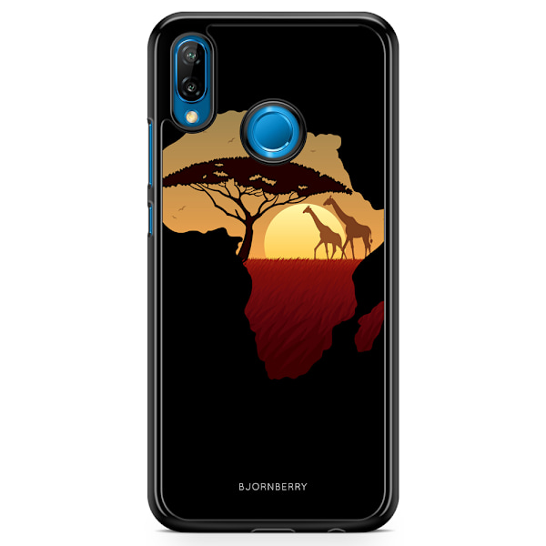 Bjornberry Skal Huawei P20 Lite - Afrika Svart