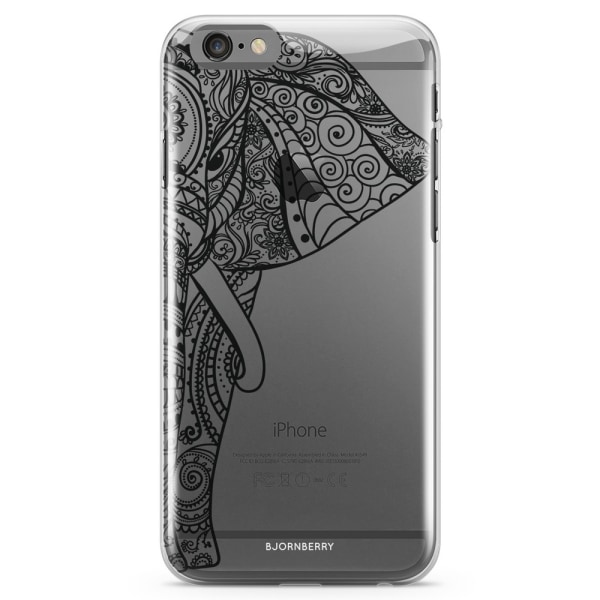 Bjornberry iPhone 6 Plus/6s Plus TPU Skal - Mandala Elefant