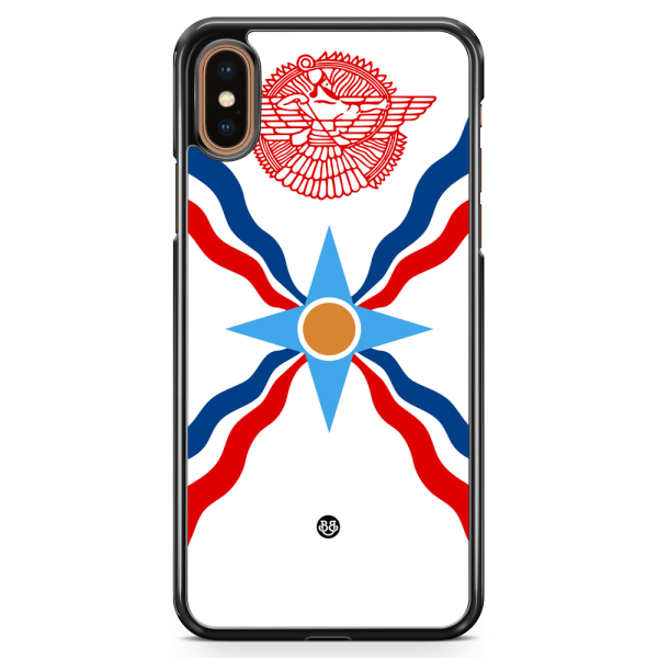 Bjornberry Skal iPhone XS Max - Assyriska flaggan