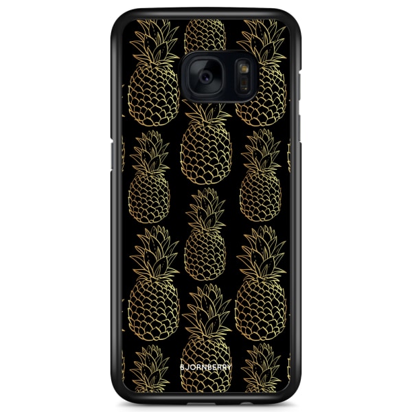 Bjornberry Skal Samsung Galaxy S7 - Guldiga Ananas
