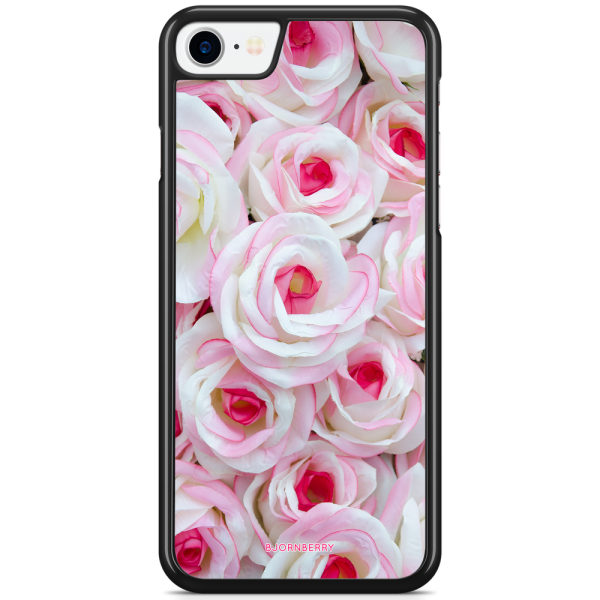 Bjornberry Skal iPhone 7 - Rosa Rosor