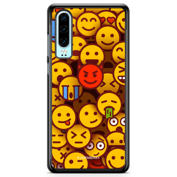 Bjornberry Hårdskal Huawei P30 - Emojis