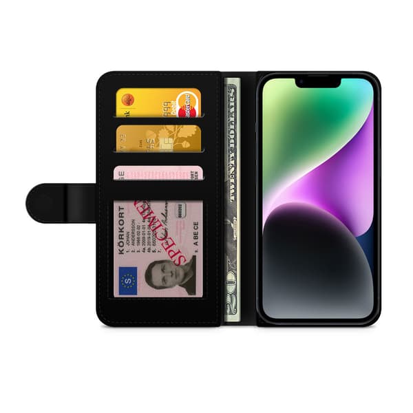 Bjornberry iPhone 14 Fodral - Brun Ormskinn