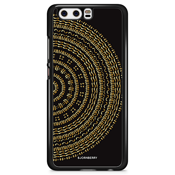 Bjornberry Skal Huawei P10 - Mandala Guld/Svart