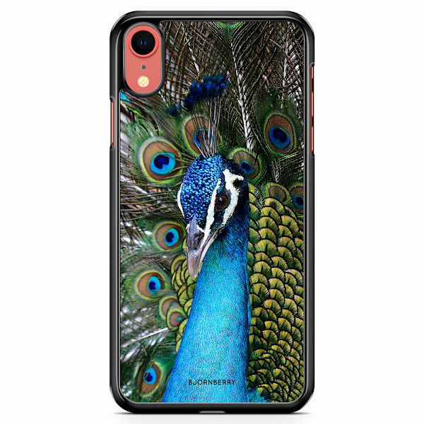 Bjornberry Skal iPhone XR - Påfågel