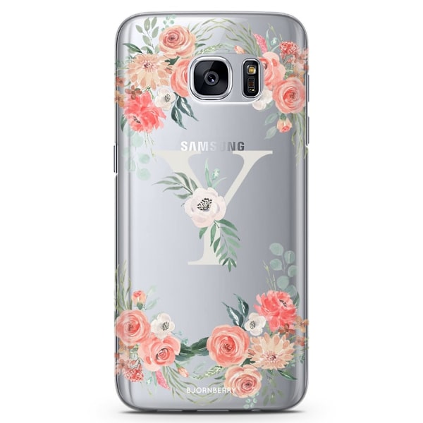 Bjornberry Samsung Galaxy S6 Edge TPU Skal -Monogram Y