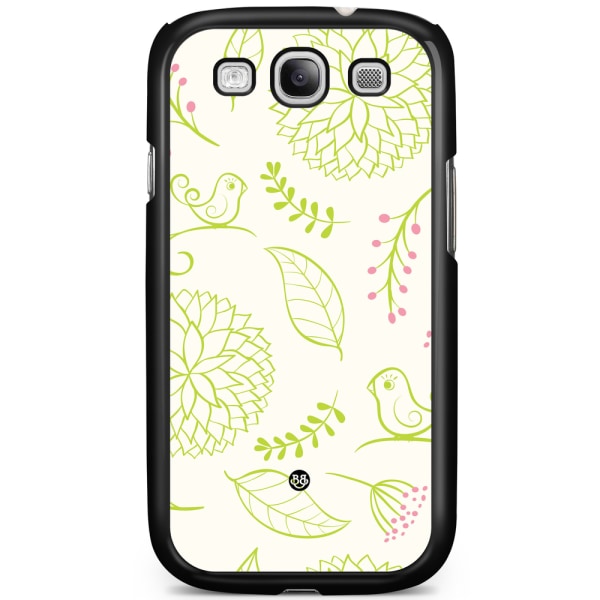 Bjornberry Skal Samsung Galaxy S3 Mini - Blomster Grön