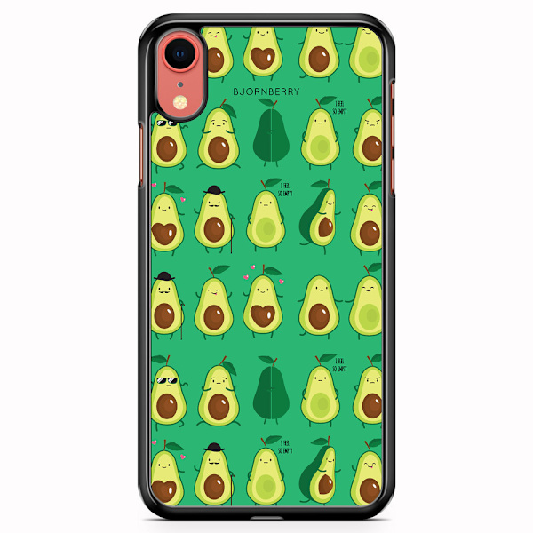 Bjornberry Skal iPhone XR - Avocado Mönster