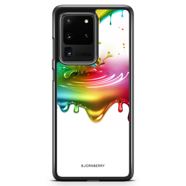 Bjornberry Skal Samsung Galaxy S20 Ultra - Regnbågs Splash