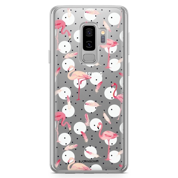 Bjornberry Skal Hybrid Samsung Galaxy S9+ - Flamingos