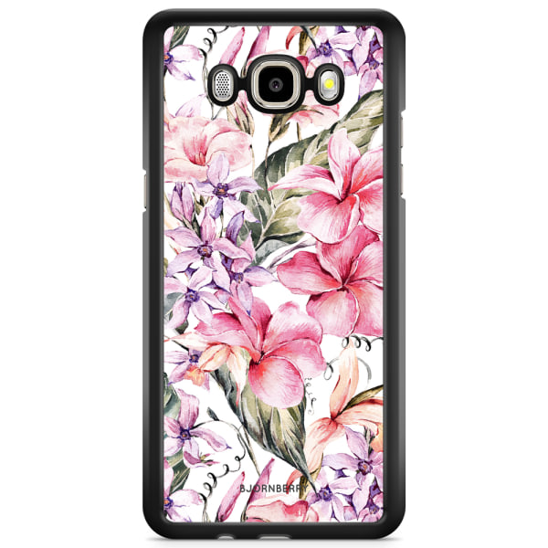 Bjornberry Skal Samsung Galaxy J5 (2015) - Vattenfärg Blommor