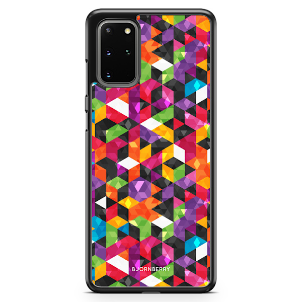 Bjornberry Skal Samsung Galaxy S20 Plus - Abstrakt Mönster