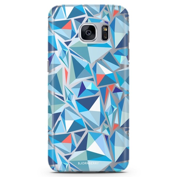 Bjornberry Samsung Galaxy S6 Edge TPU Skal -Polygoner