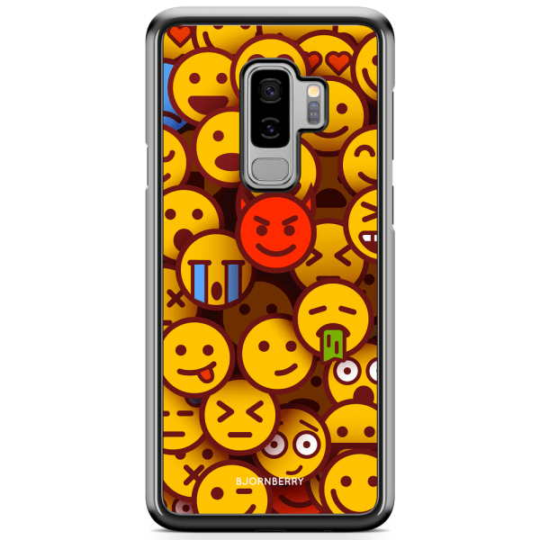 Bjornberry Skal Samsung Galaxy S9 Plus - Emojis