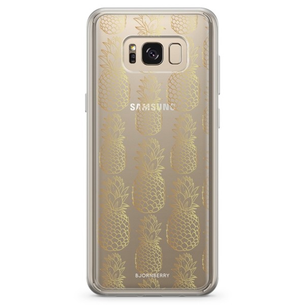 Bjornberry Skal Hybrid Samsung Galaxy S8+ - Guldiga Ananas