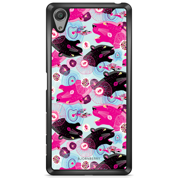 Bjornberry Skal Sony Xperia XA1 - Panter Mönster