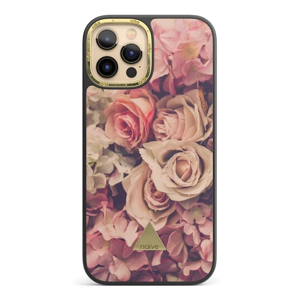 Naive iPhone 12 Pro Skal - Antique Roses
