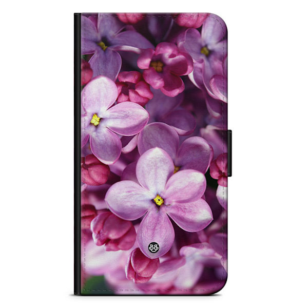 Bjornberry Samsung Galaxy A23 5G Fodral - Lila Vårblommor