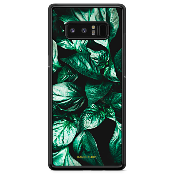 Bjornberry Skal Samsung Galaxy Note 8 - Gröna Löv