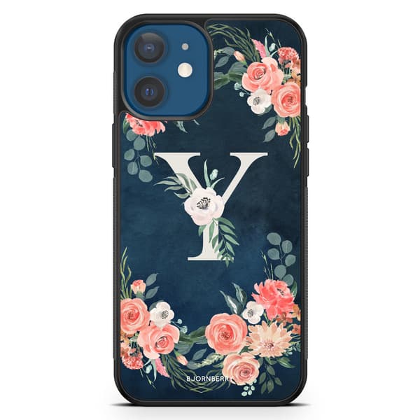 Bjornberry Hårdskal iPhone 12 Mini - Monogram Y