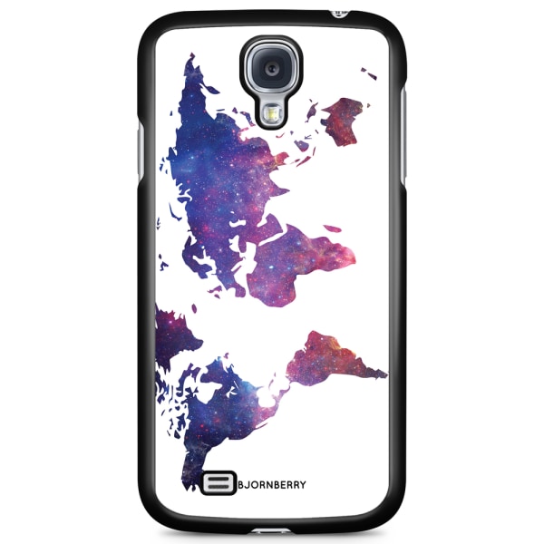 Bjornberry Skal Samsung Galaxy S4 - Världkarta Rymd