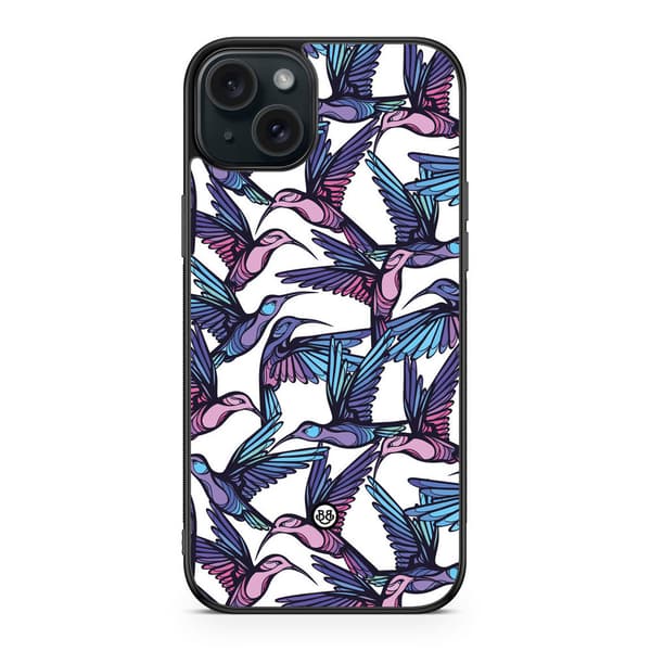 Bjornberry Skal iPhone 15 Plus - Kolibrier