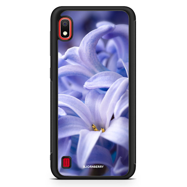 Bjornberry Skal Samsung Galaxy A10 - Blå blomma