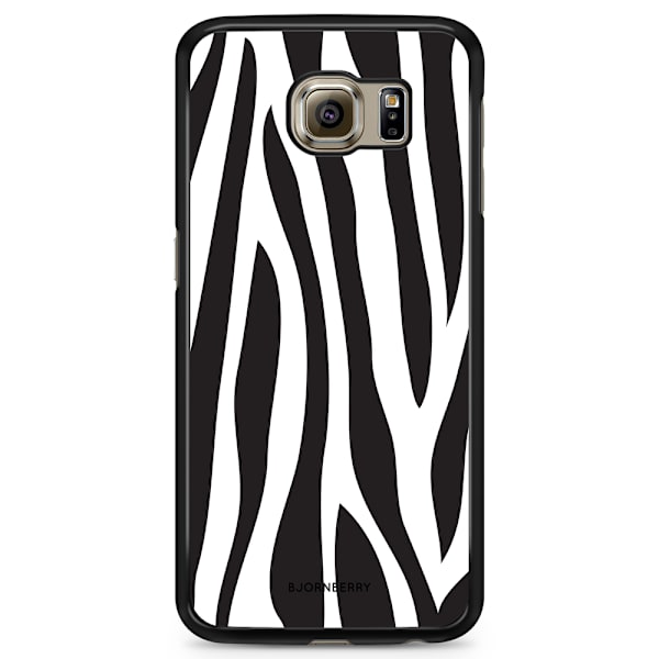 Bjornberry Skal Samsung Galaxy S6 Edge - Zebra