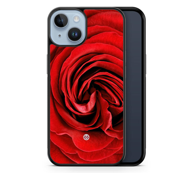Bjornberry Skal iPhone 14 Plus - Röd Ros