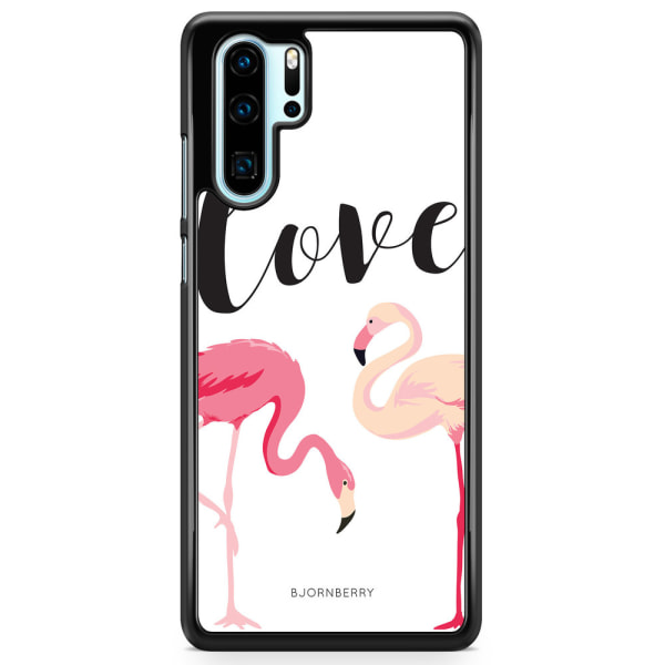 Bjornberry Hårdskal Huawei P30 Pro - Love Flamingo