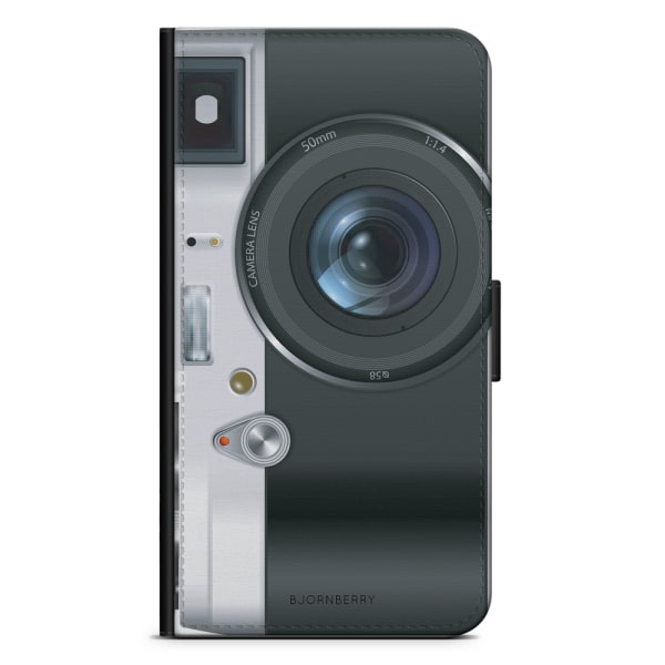 Bjornberry Fodral Samsung Galaxy A6+ (2018)-Retro Kamera