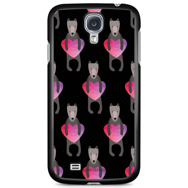 Bjornberry Skal Samsung Galaxy S4 - Hundar & Hjärtan