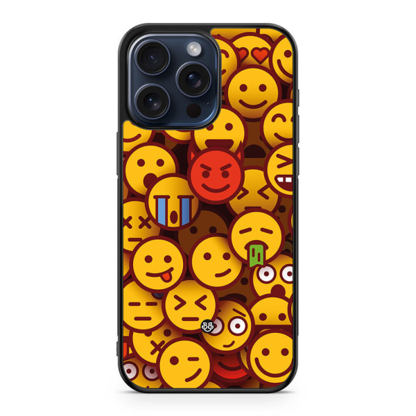 Bjornberry Skal iPhone 15 Pro Max - Emojis