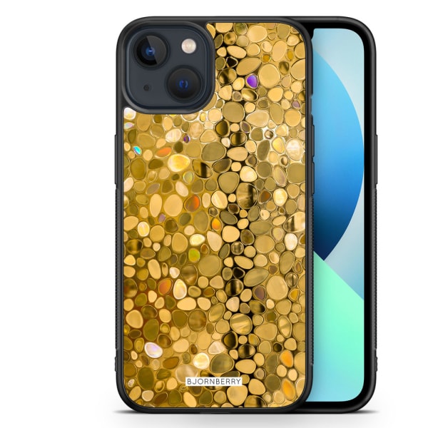 Bjornberry Skal iPhone 13 Mini - Stained Glass Guld
