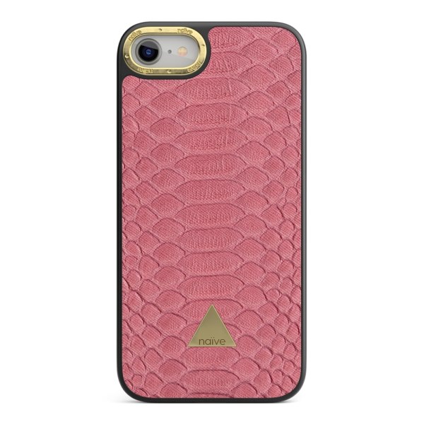 Naive iPhone 7 Skal - Pink Snake