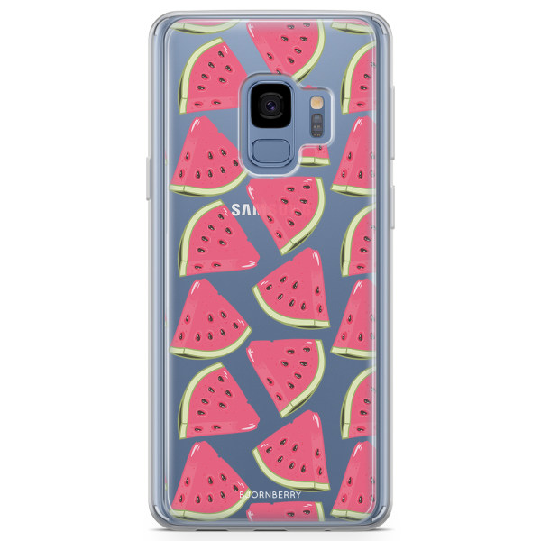 Bjornberry Skal Hybrid Samsung Galaxy S9 - Vattenmelon