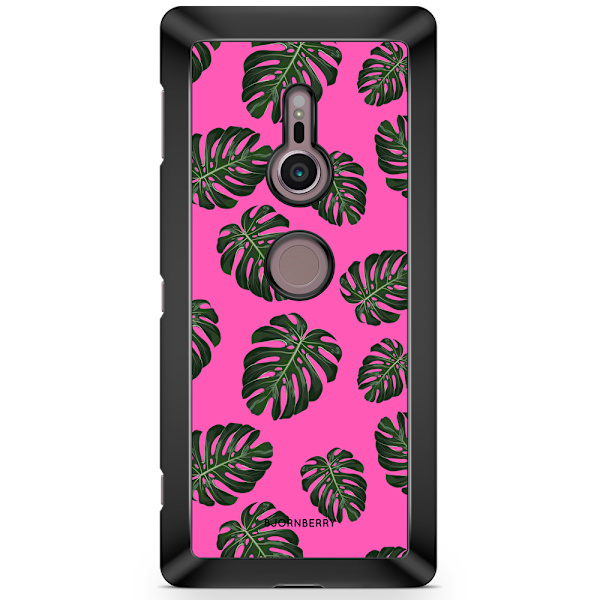 Bjornberry Sony Xperia XZ2 Skal - Monstera Rosa