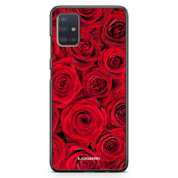 Bjornberry Skal Samsung Galaxy A51 - Röda Rosor