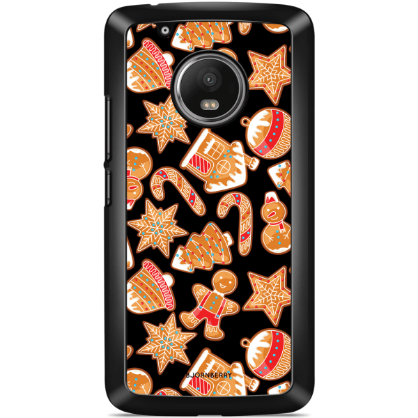 Bjornberry Skal Moto G5 Plus - Jul Pepparkakor