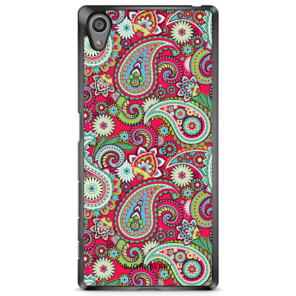 Bjornberry Skal Sony Xperia Z5 - Röd Paisley